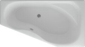 Акриловая ванна Акватек Медея R, вклеенный каркас MED180-0000038