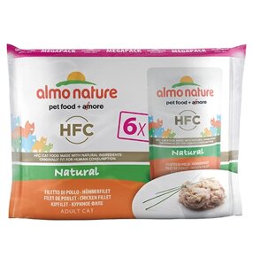 Almo Nature Multipack Classic Chicken Fillet / Паучи Алмо Натюр для кошек Куриное филе (цена за упаковку)