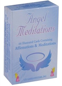 Angel Meditation Cards / Ангельские медитационные карты (карты + инструкция на английском языке)