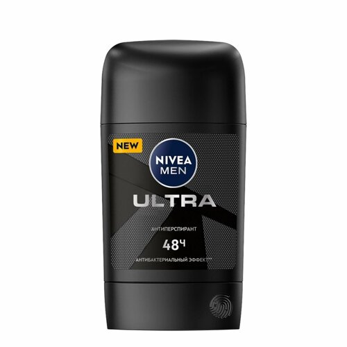 Антиперспирант мужской стик Nivea Ультра 50 мл