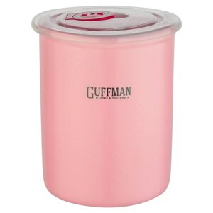 Банка для сыпучих продуктов Guffman Ceramics 0,6 л светло-розовый