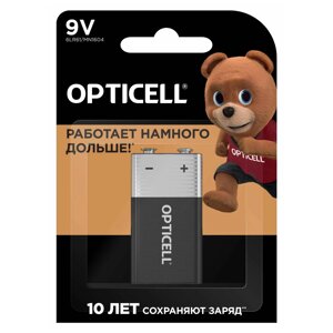 Батарейки Opticell 9V 1 шт