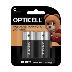 Батарейки Opticell С 2 шт