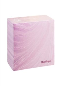 Блок-куб Мрамор, проклеенный, 8.5*8.5*2 см