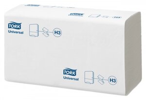 Бумажные полотенца Tork Singlefold 290158 H3 (Блок: 15 уп. по 300 шт.) 290158-60