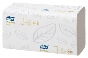 Бумажные полотенца Tork Xpress 100288 H2 мягкие (Блок: 21 уп. по 110 шт.) 100288-60