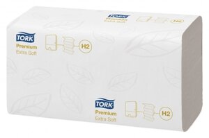Бумажные полотенца Tork Xpress 100297 H2 ультрамягкие (Блок: 21 уп. по 100 шт.) 100297-62