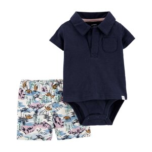 Carter's Комплект для мальчика 2 предмета (боди, шорты) 1N617210