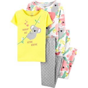 Carter's Пижама для девочки с коалами (4 предмета) 3I555710