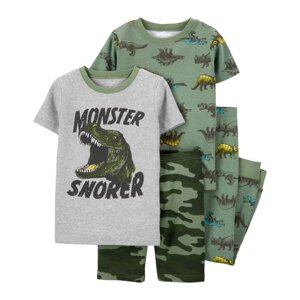 Carter's Пижама для мальчика с динозаврами (4 предмета) 3L919810