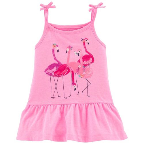 Carter's Туника для девочки с фламинго