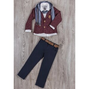 Cascatto Комплект для мальчика (брюки, рубашка, пиджак, шарф, ремень) G-KOMM18