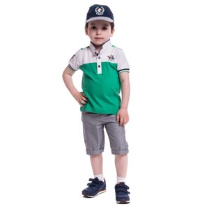 Cascatto Комплект одежды для мальчика (футболка, бриджи, бейсболка) G_KOMM18/36