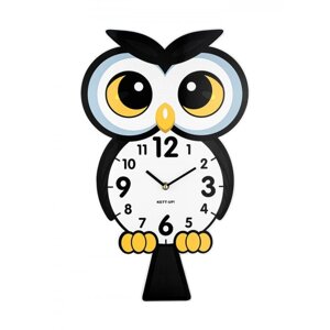 Часы Kett-Up детские настенные Design Zoo Филин
