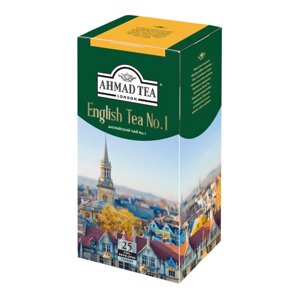 Чай Ahmad Tea English Tea No. 1 черный с бергамотом 100 г