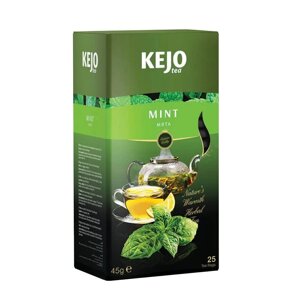 Чай травяной Kejo Tea Mint мята 25 пакетиков