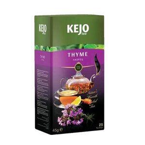 Чай травяной Kejo Tea Thyme чабрец 25 пакетиков