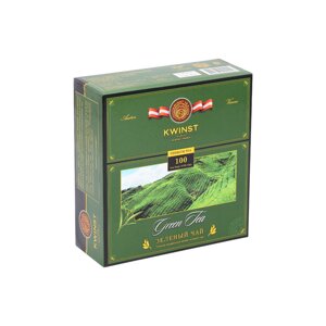 Чай зеленый Kwinst китайский 100 пакетиков