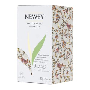 Чай зеленый Newby Молочный Улонг 25 пакетиков