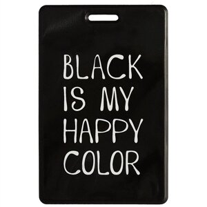 Чехол для карточек Black is my happy color