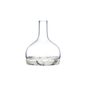 Декантер для вина Nude Glass Прохлада 1,25 л хрусталь и мрамор