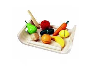 Деревянная игрушка Plan Toys Фрукты и овощи