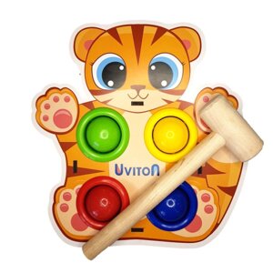 Деревянная игрушка Uviton Стучалка Тигренок