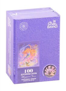 Деревянный пазлы DAVICI Знак зодиака. Близнецы, 100 деталей