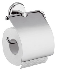 Держатель туалетной бумаги Hansgrohe Logis Classic с крышкой 41623000