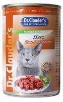 Dr. Clauder's / Консервы Доктор Клаудерс для кошек Кусочки в соусе с Сердцем (цена за упаковку)