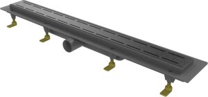 Душевой трап (лоток) Paini Line 75 см, черный матовый CH750LC
