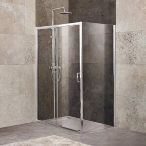 Душевой уголок belbagno unique-AH-1-120/135-80-C-cr