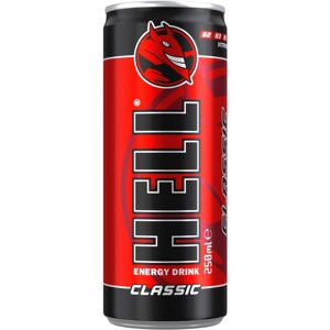 Энергетический напиток Hell Energy Drink Classic, 0,25 мл