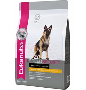 Eukanuba German Shepherd / Сухой корм Эукануба для взрослых собак породы Немецкая Овчарка