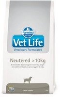 Farmina Vet Life Neutered 10+Лечебный корм Фармина для кастрированных или стерилизованных собак массой более 10 кг, профилактика МКБ