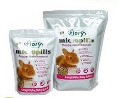Fiory Micropills Baby Rabbits / Корм Фиори для крольчат 1-10 месяцев