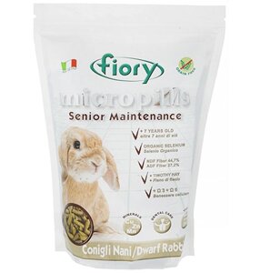 Fiory Micropills Dwarf Rabbits / Корм Фиори для Карликовых кроликов старше 7 лет