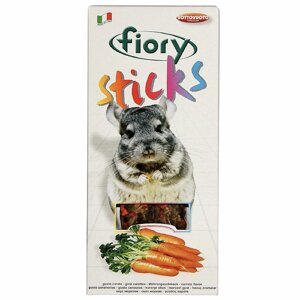 Fiory Sticks / Палочки Фиори для Шиншилл с Морковью
