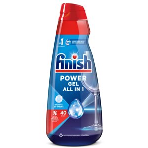 Гель для посудомоечной машины Finish All In 1 Max Shine & Protect Gel 1 л