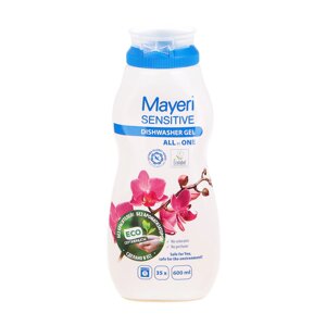 Гель для посудомоечной машины Mayeri Sensitive All in 1 600 мл