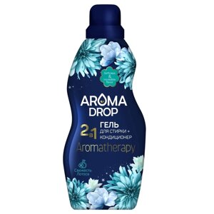 Гель для стирки Aroma Drop 2 в 1 свежесть лотоса 1 л