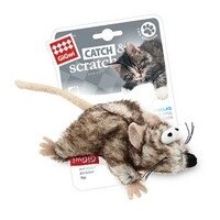 GiGwi Cat Catch & Scratch / Игрушка Гигви для кошек Мышка с кошачей мятой