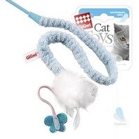 GiGwi Cat Toys / Игрушка Гигви для кошек Дразнилка на стеке с пером