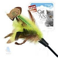 GiGwi Cat Toys / Игрушка Гигви для кошек Дразнилка на стеке с Рыбками