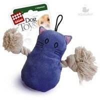 GiGwi Dog Toys / Игрушка Гигви для собак Кот с пищалкой