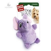 GiGwi Dog Toys / Игрушка Гигви для собак Слоник с пищалкой
