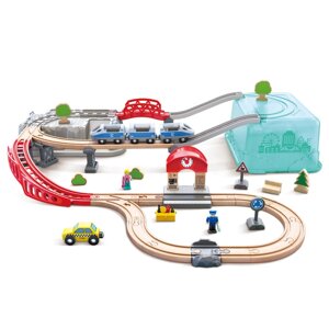 Hape Игровой набор Жлезная дорога Городской поезд