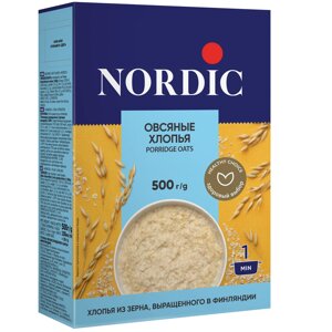 Хлопья Nordic овсяные 500 г