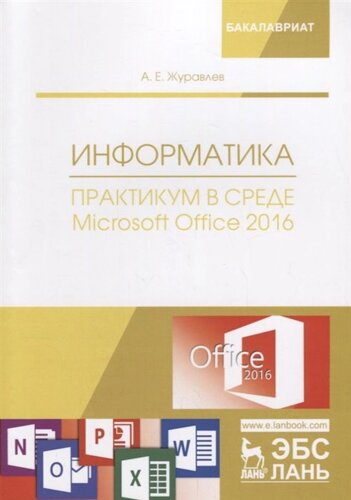 Информатика. Практикум в среде Microsoft Office 2016. Учебное пособие