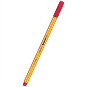 Капиллярная ручка «Рoint» 50, тёмно-красная, Stabilo